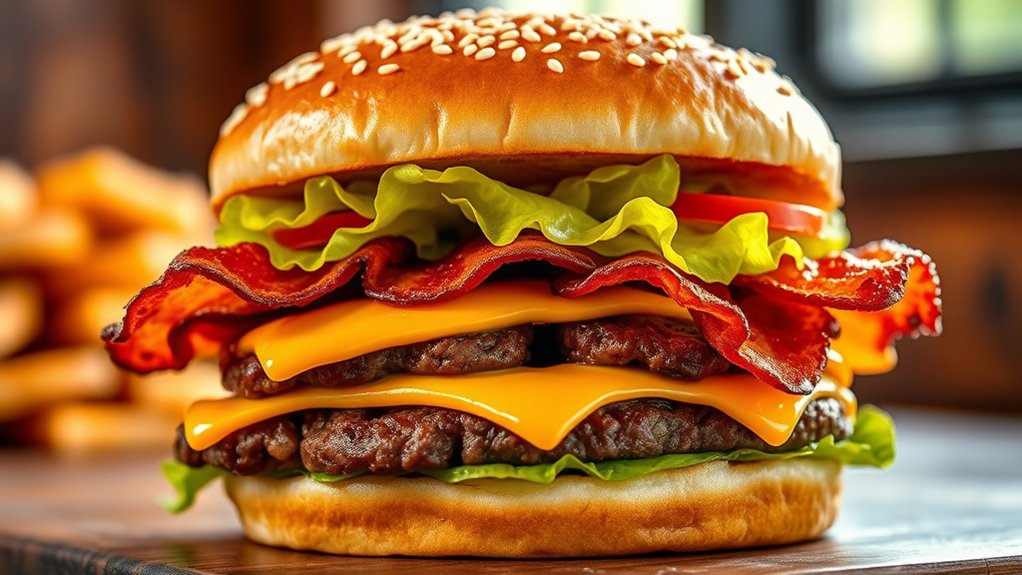 bacon beef crispy filling