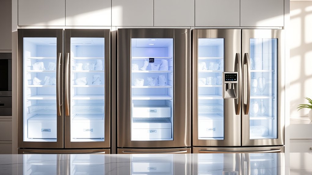 best ice maker fridges