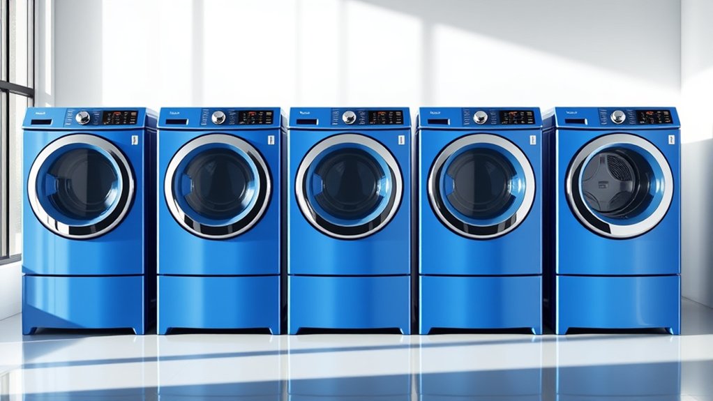 best modern blue laundry sets