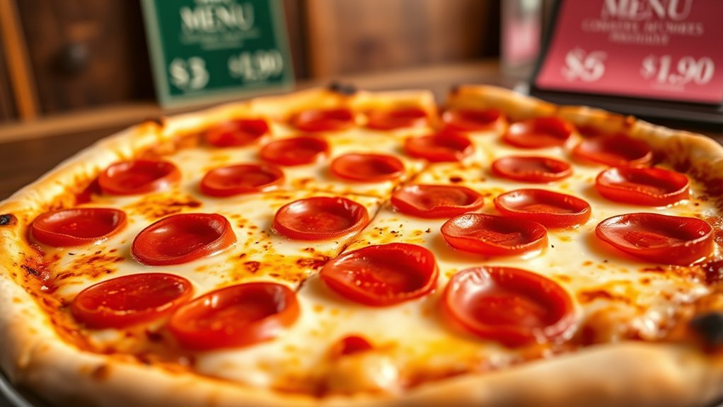 classic savory customizable pizza