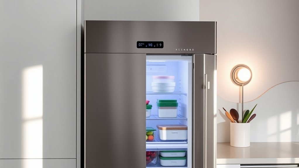 energy efficient fridge freezer features