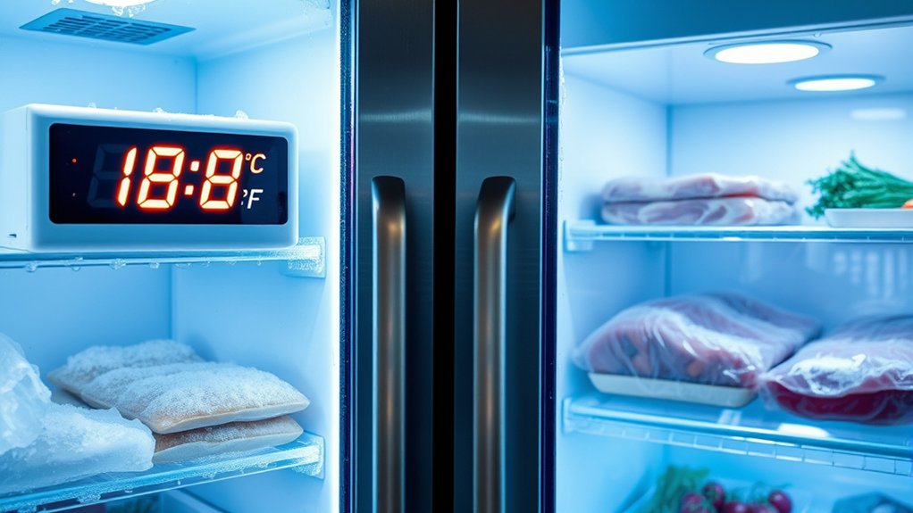 freezer temperature should be