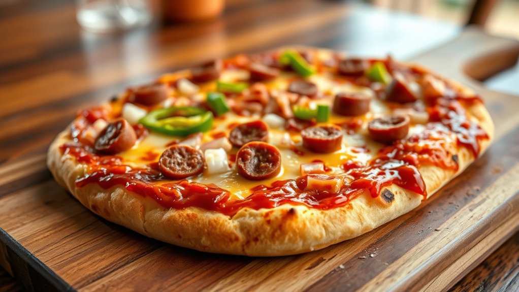 hearty customizable pizza options