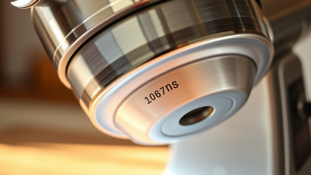 locate appliance serial number