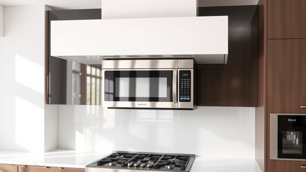 Microwave Oven Exhaust Hood