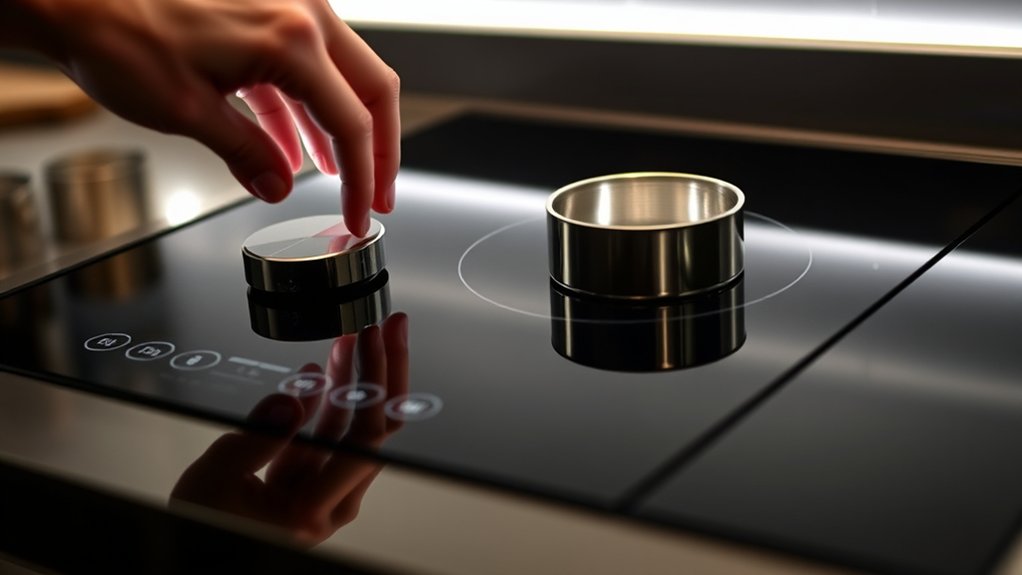 precise responsive induction cooking
