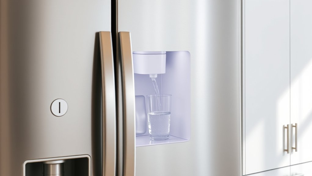 sleek built in hydration convenience