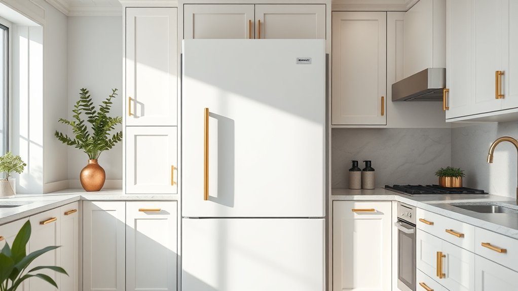sleek functional stylish refrigerator