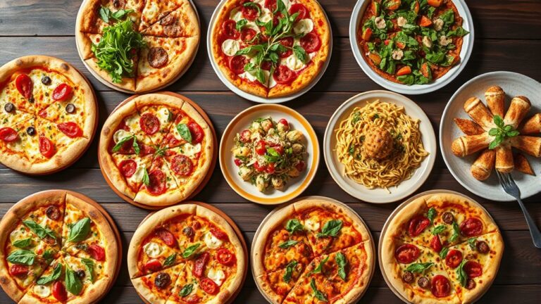 top california pizza choices