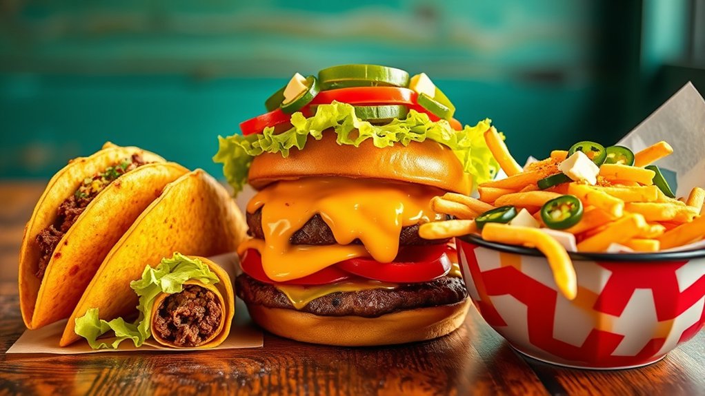 top del taco menu items