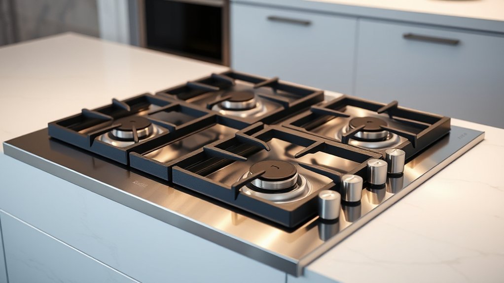 versatile efficient easy clean cooktop